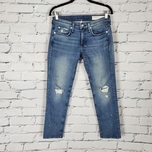 Rag Bone Dre Lowrise Slim Boyfriend 